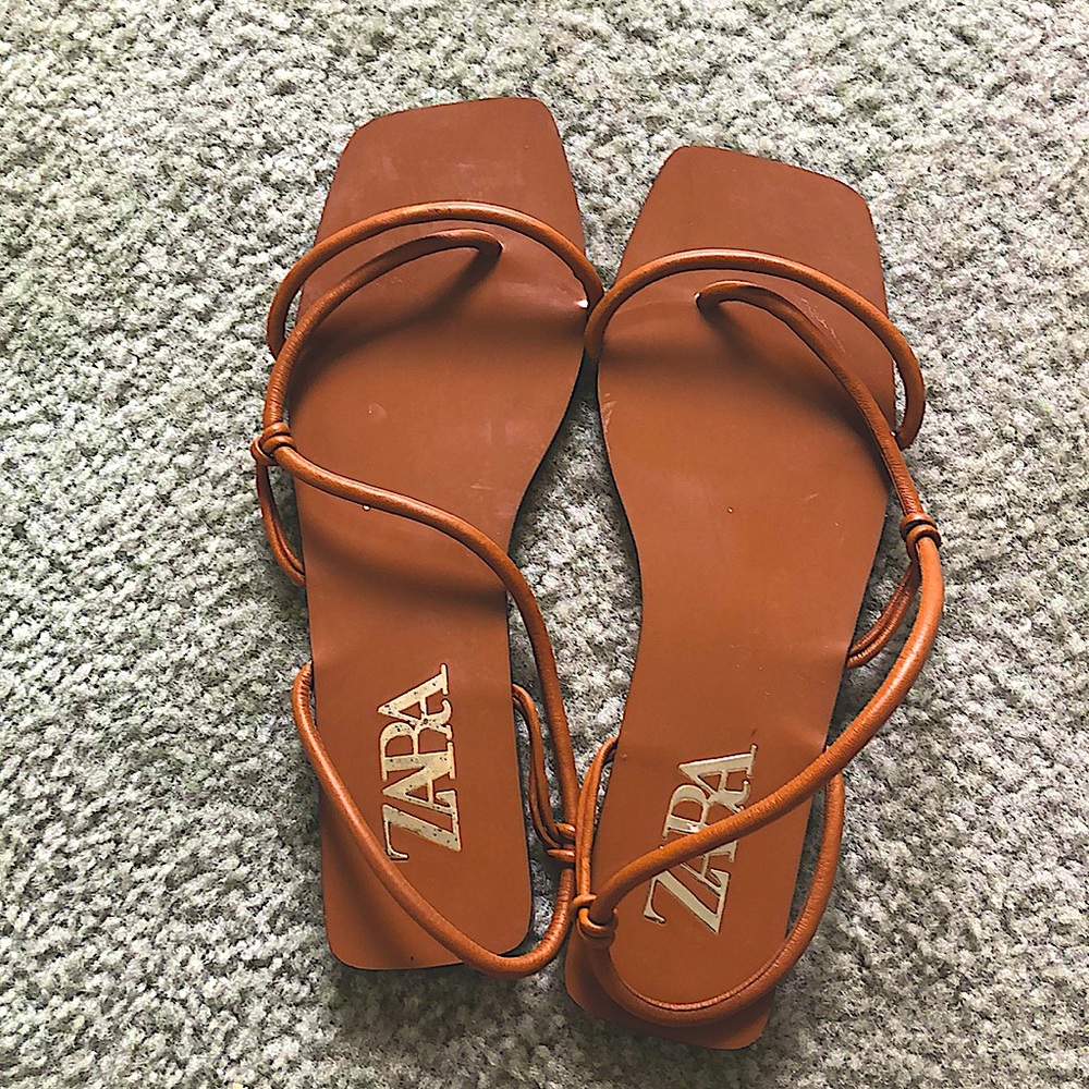 Zara flats Size 9